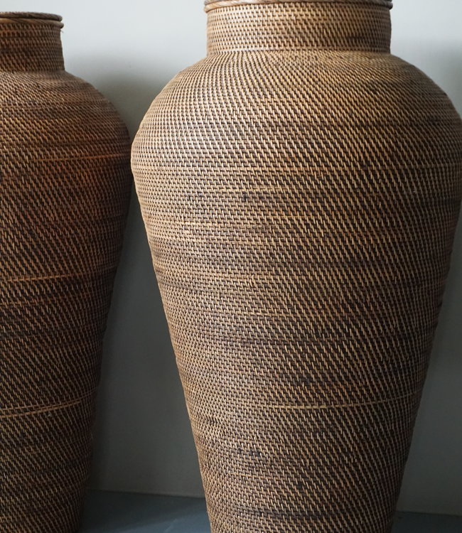 Rene Houtman Mand Groot Met Deksel L115 x B70 cm