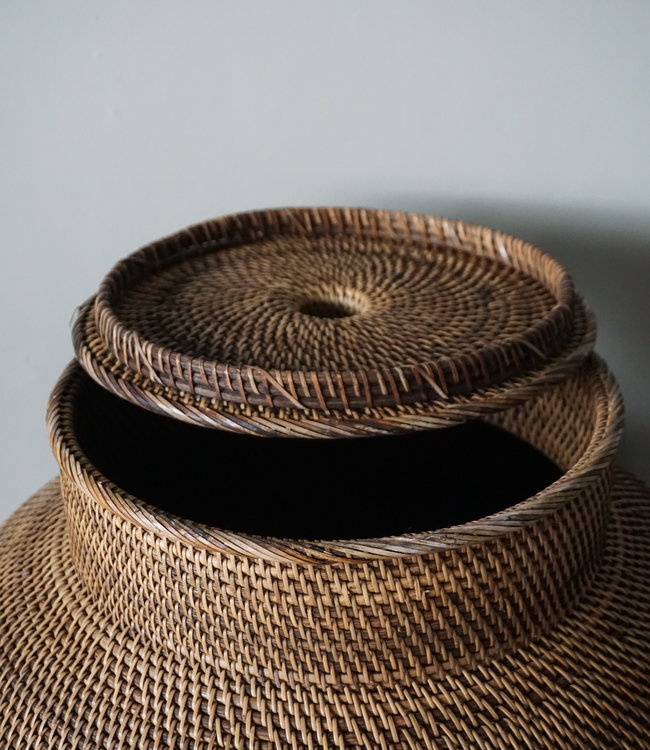 Rene Houtman Mand Groot Met Deksel L115 x B70 cm