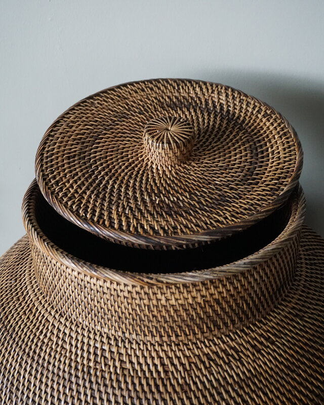 Rene Houtman Mand Groot Met Deksel L115 x B70 cm