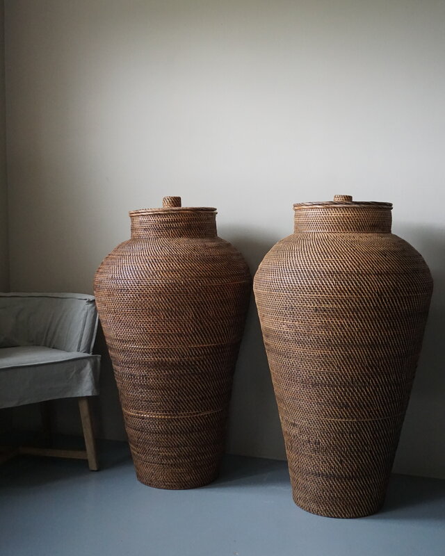 Rene Houtman Mand Groot Met Deksel L115 x B70 cm