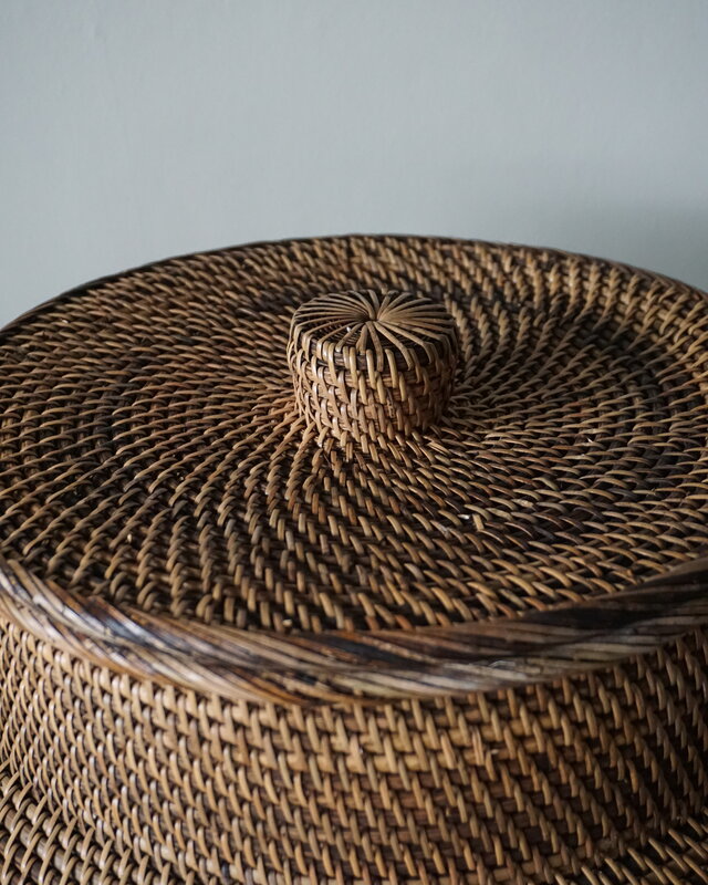 Rene Houtman Mand Groot Met Deksel L115 x B70 cm