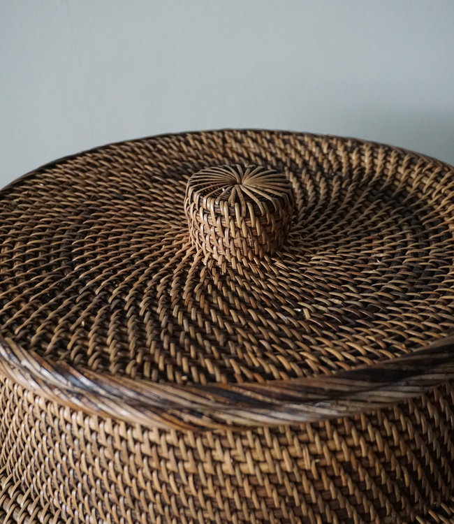 Rene Houtman Mand Groot Met Deksel L115 x B70 cm