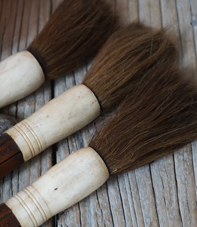 Rene Houtman Kalligrafeerkwast Tekst Chinees Bruin L43 cm