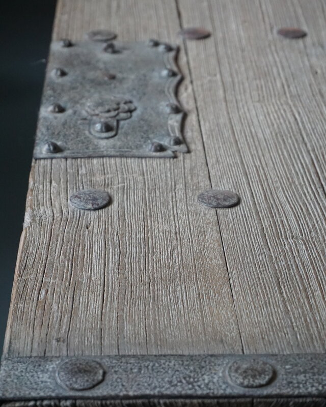 Rene Houtman Salontafel Oud Houten Deur India L172xB50xH38