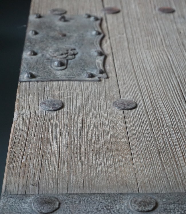 Rene Houtman Salontafel Oud Houten Deur India L172xB50xH38