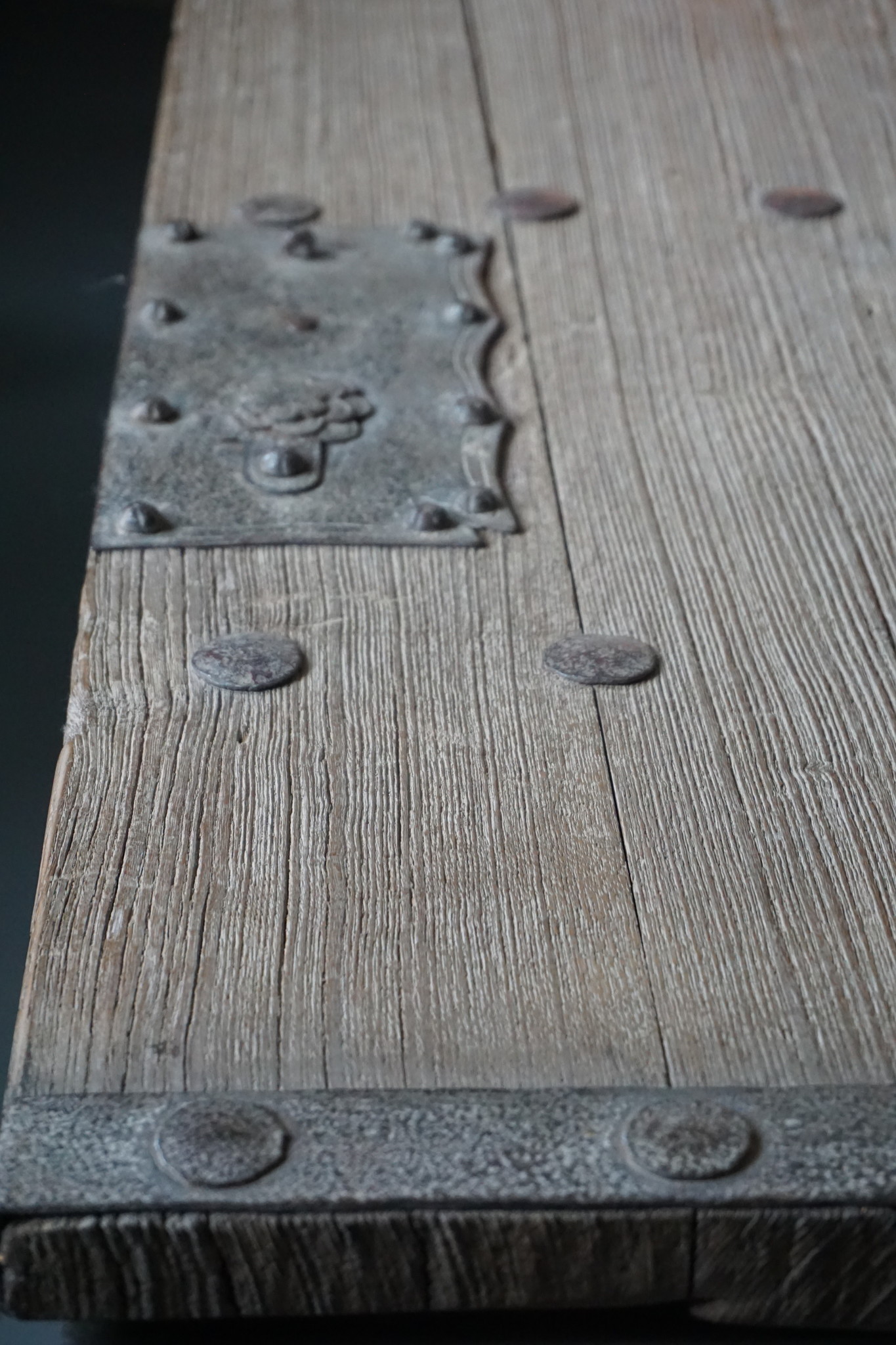 Rene Houtman Salontafel Oud Houten Deur India L172xB50xH38