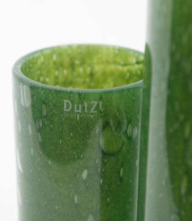 DutZ Cilinder Vaas Klein | Donkergroen | H18xD6 cm