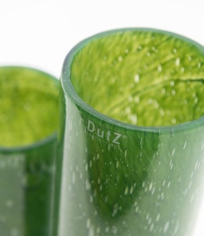 DutZ Cilinder Vaas Klein | Donkergroen | H25xD6,5 cm