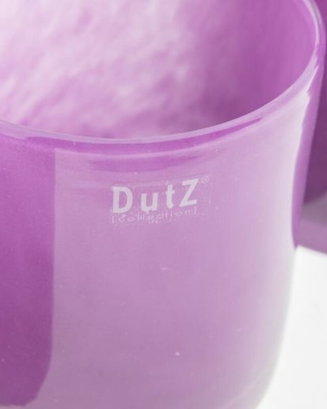 DutZ Cilinder Vaas | Violet | H10xD10 cm