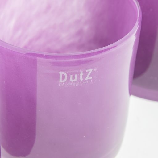 DutZ Cilinder Vaas | Violet | H10xD10 cm