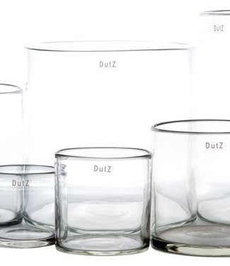 DutZ Cilinder Vaas | Helder | H11xD11 cm