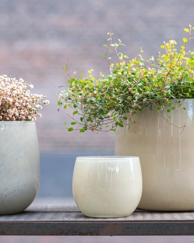 DutZ Pot | Beige | H14 x D16 cm