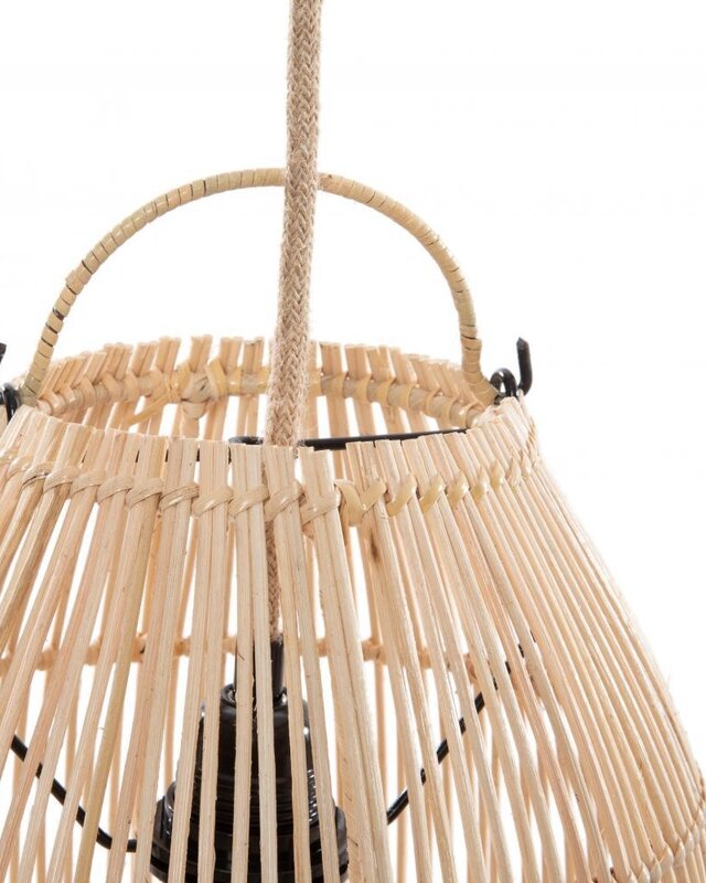 Bazar Bizar The Zuri Hanglamp - Naturel - H48 cm