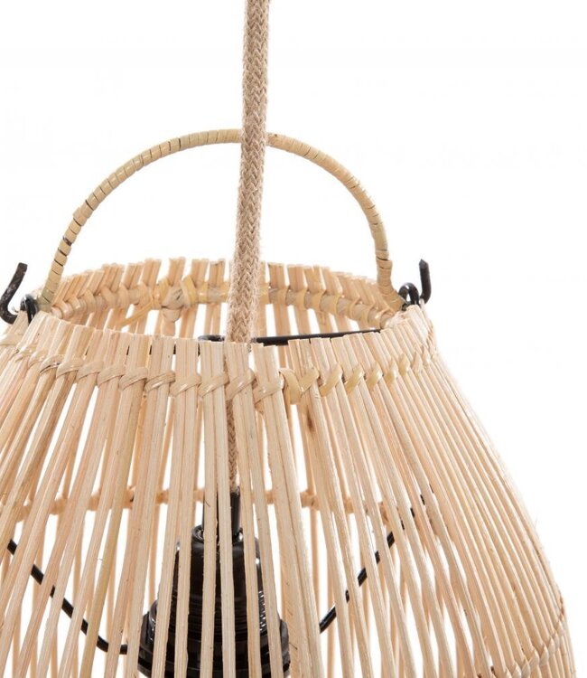 Bazar Bizar The Zuri Hanglamp - Naturel - H48 cm
