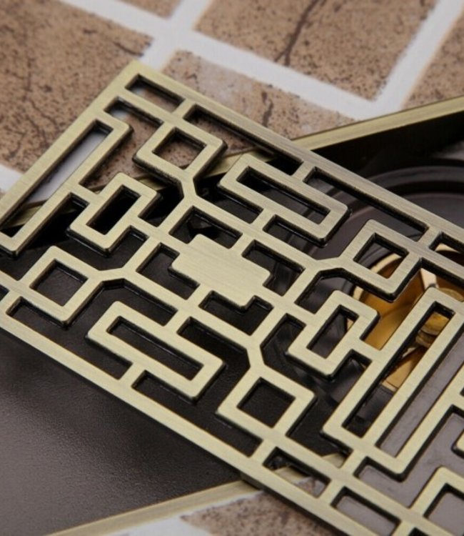 Rene Houtman Douchegoot | Brons | 30 cm