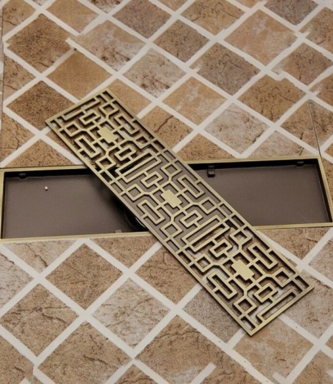 Rene Houtman Douchegoot | Brons | 30 cm