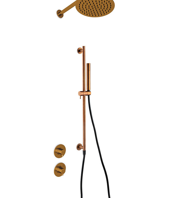 JEE-O Slimline Wand Douche Combinatie 04 | Met Handdouche | Meerdere kleuren