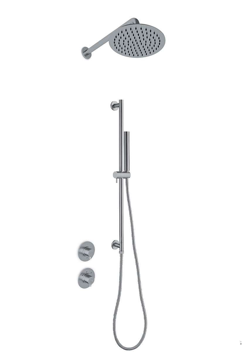 JEE-O Slimline Wand Douche Combinatie 04 | Met Handdouche | Meerdere kleuren