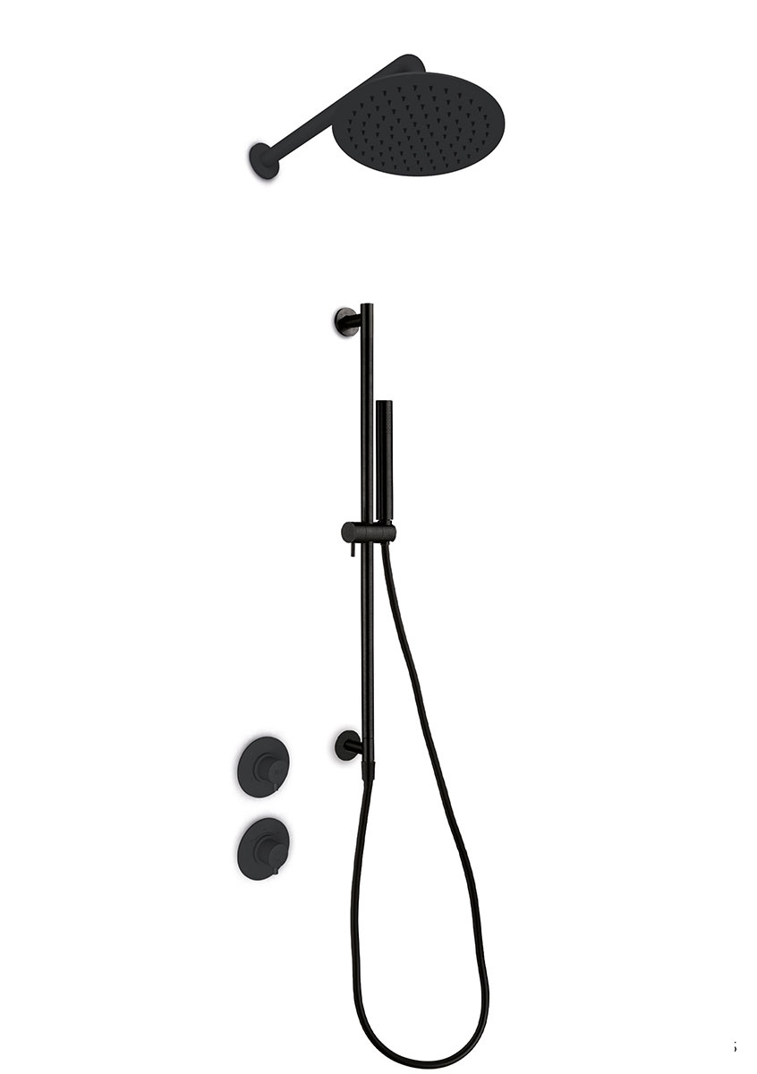 JEE-O Slimline Wand Douche Combinatie 04 | Met Handdouche | Meerdere kleuren