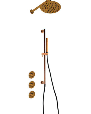 JEE-O Slimline Wand Douche Combinatie 05 | Met Handdouche | Meerdere Kleuren