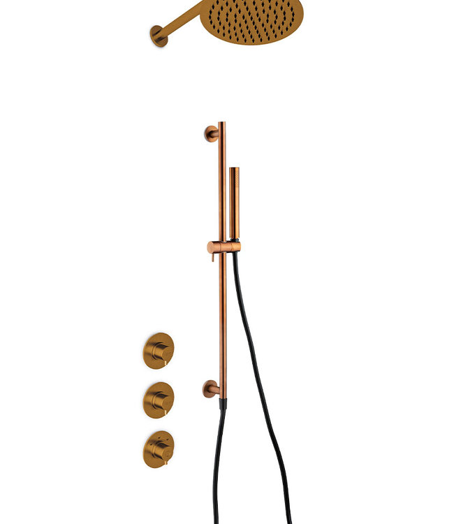 JEE-O Slimline Wand Douche Combinatie 05 | Met Handdouche | Meerdere Kleuren