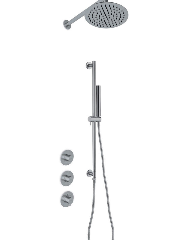JEE-O Slimline Wand Douche Combinatie 05 | Met Handdouche | Meerdere Kleuren