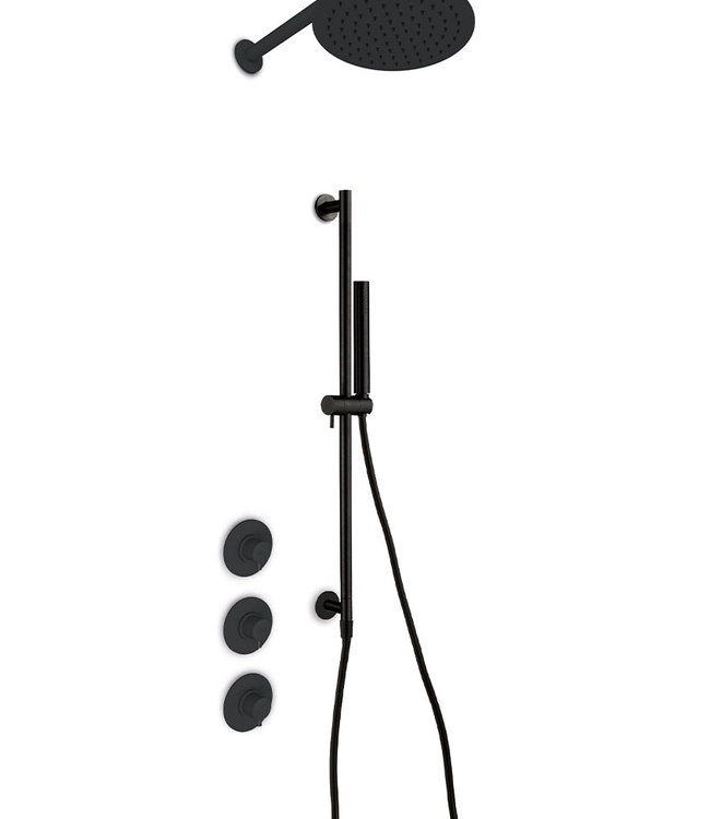 JEE-O Slimline Wand Douche Combinatie 05 | Met Handdouche | Meerdere Kleuren