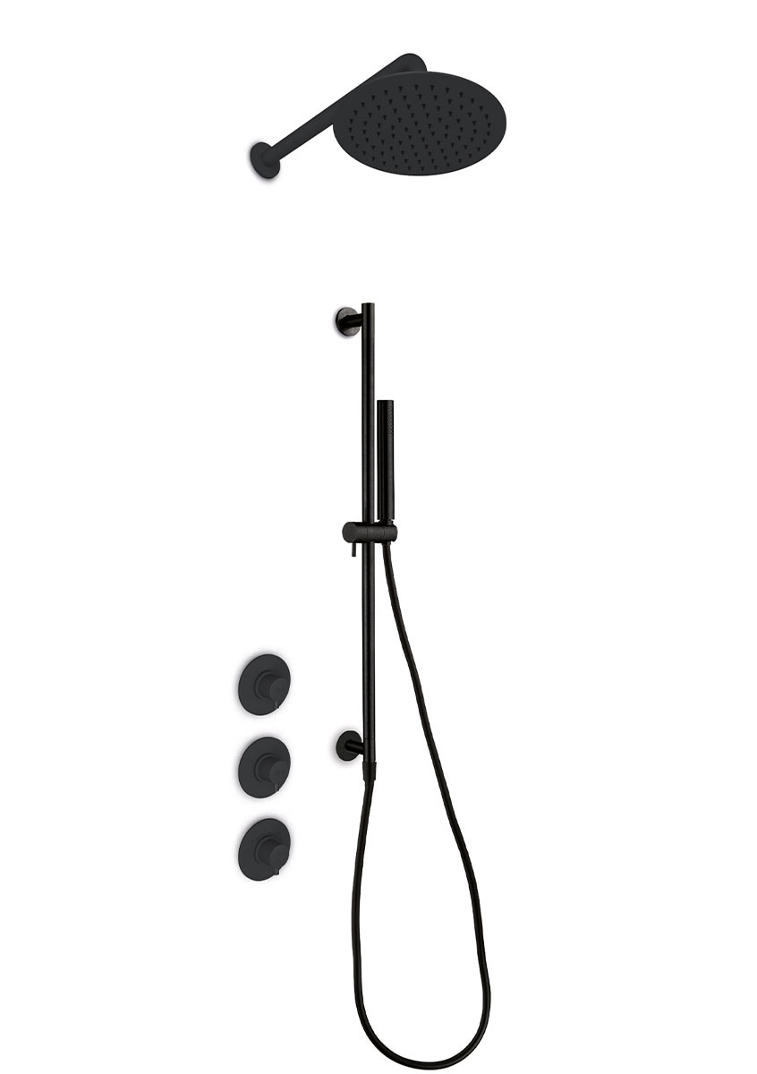 JEE-O Slimline Wand Douche Combinatie 05 | Met Handdouche | Meerdere Kleuren