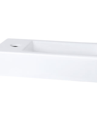 Differnz Differnz Ravo Fontein | Links | Wit | L38,5 x B18,5 x H9 cm