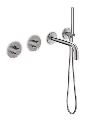 JEE-O Slimline Bad Combinatie 01 | Met Thermostaat en Handdouche | Meerdere kleuren