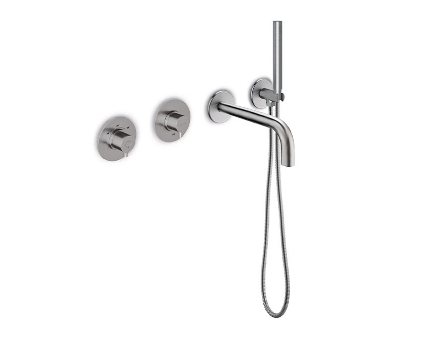 JEE-O Slimline Bad Combinatie 01 | Met Thermostaat en Handdouche | Meerdere kleuren