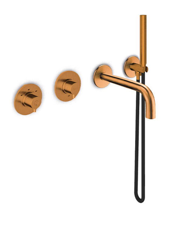 JEE-O Slimline Bad Combinatie 01 | Met Thermostaat en Handdouche | Meerdere kleuren