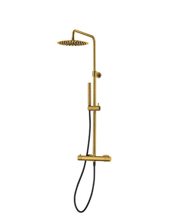 JEE-O Slimline Douche Set met Thermostaat en Handdouche | Meerdere kleuren