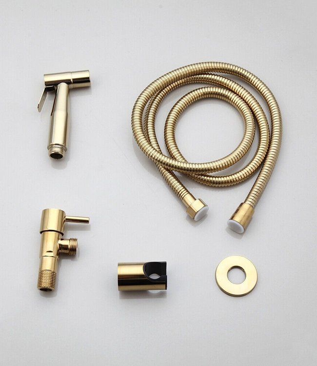 Rene Houtman Bidet Sproeier | Goudkleurig | Koud