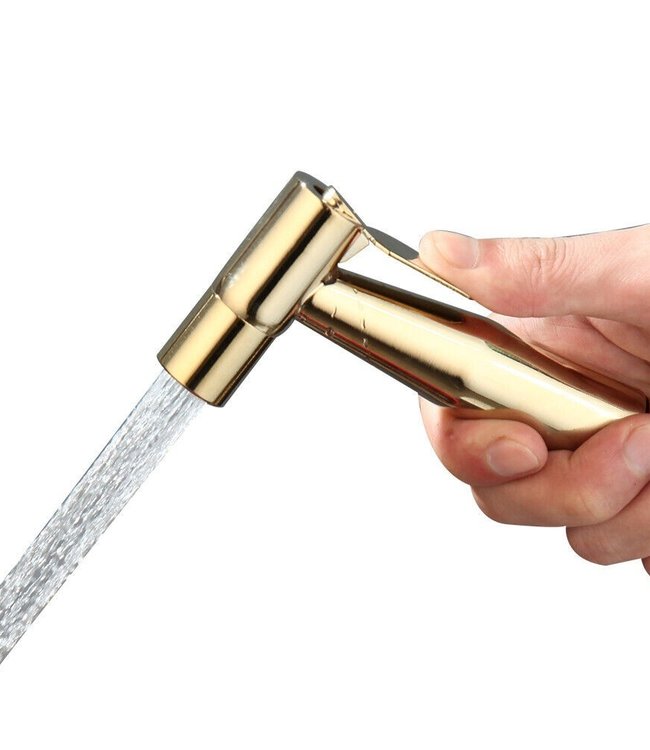 Rene Houtman Bidet Sproeier | Goudkleurig | Koud