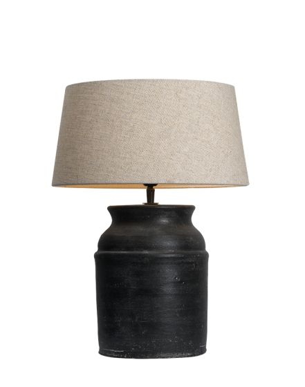 Frezoli Strado Tafellamp | Bruin/Zwart | H39 cm