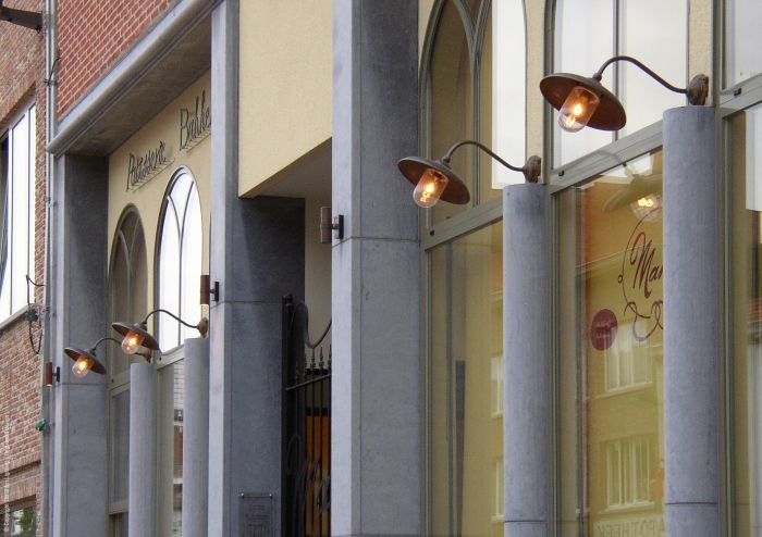 Frezoli Lucce Wandlamp | Schuin | Koper
