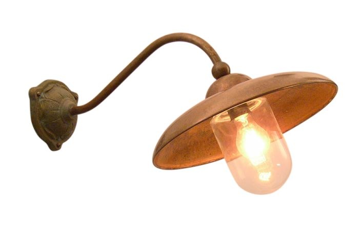 Frezoli Lucce Wandlamp | Schuin | Koper