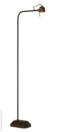 Frezoli Spezia Vloerlamp | Koper | H140 cm