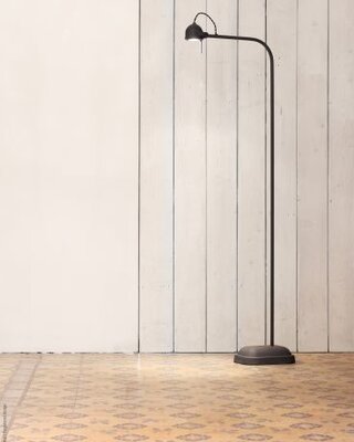 Frezoli Spezia Vloerlamp | Loodkleur | H140 cm