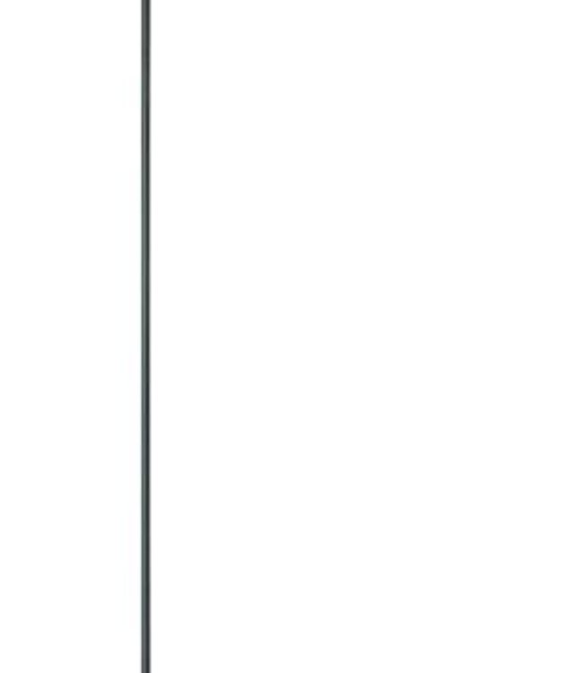 Frezoli Spezia Vloerlamp | Mat Zwart | H140 cm