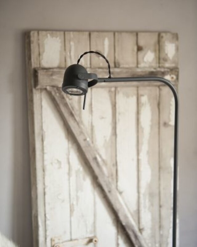Frezoli Spezia Vloerlamp | Mat Zwart | H140 cm