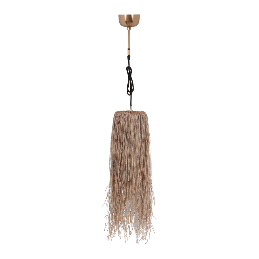 Rene Houtman Hanglamp van Touw | Zilver | Dia 12 x H62 cm