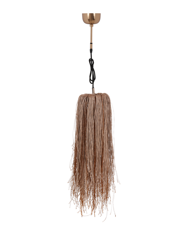 Rene Houtman Hanglamp van Touw | Zilver | Dia 12 x H62 cm