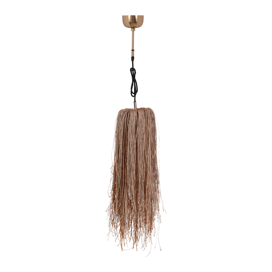 Rene Houtman Hanglamp van Touw | Zilver | Dia 12 x H62 cm