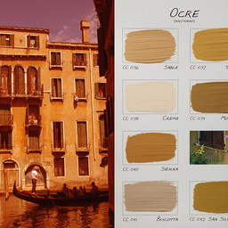 Carte Colori Carte Colori | Krijtverf | 1 Liter | Kleurgroep Ocre