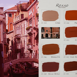 Carte Colori Carte Colori | Krijtverf | 2,5 Liter | Kleurgroep Rosso
