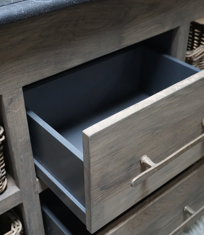 Rene Houtman Badkamermeubel Sofia 2-lades L130xD58xH95