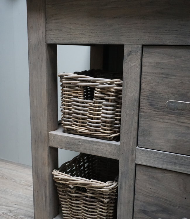 Rene Houtman Badkamermeubel Sofia 2-lades L130xD58xH95