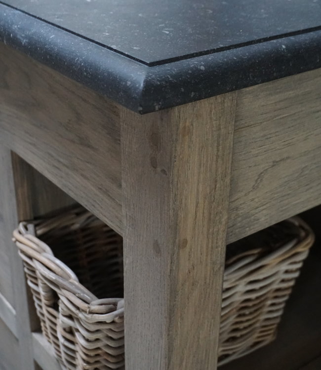 Rene Houtman Badkamermeubel Sofia 2-lades L130xD58xH95